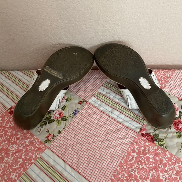 CLARKS ARTISAN Newland Dazzle Wedge Sandals Sz 9M. - Picture 5 of 11